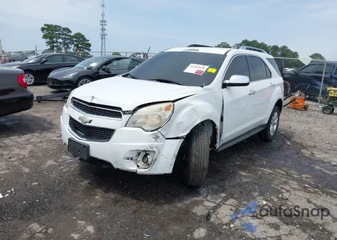2010 Chevrolet Equinox Lt из США, поврежденный, VIN 2CNALPEW9A6209730